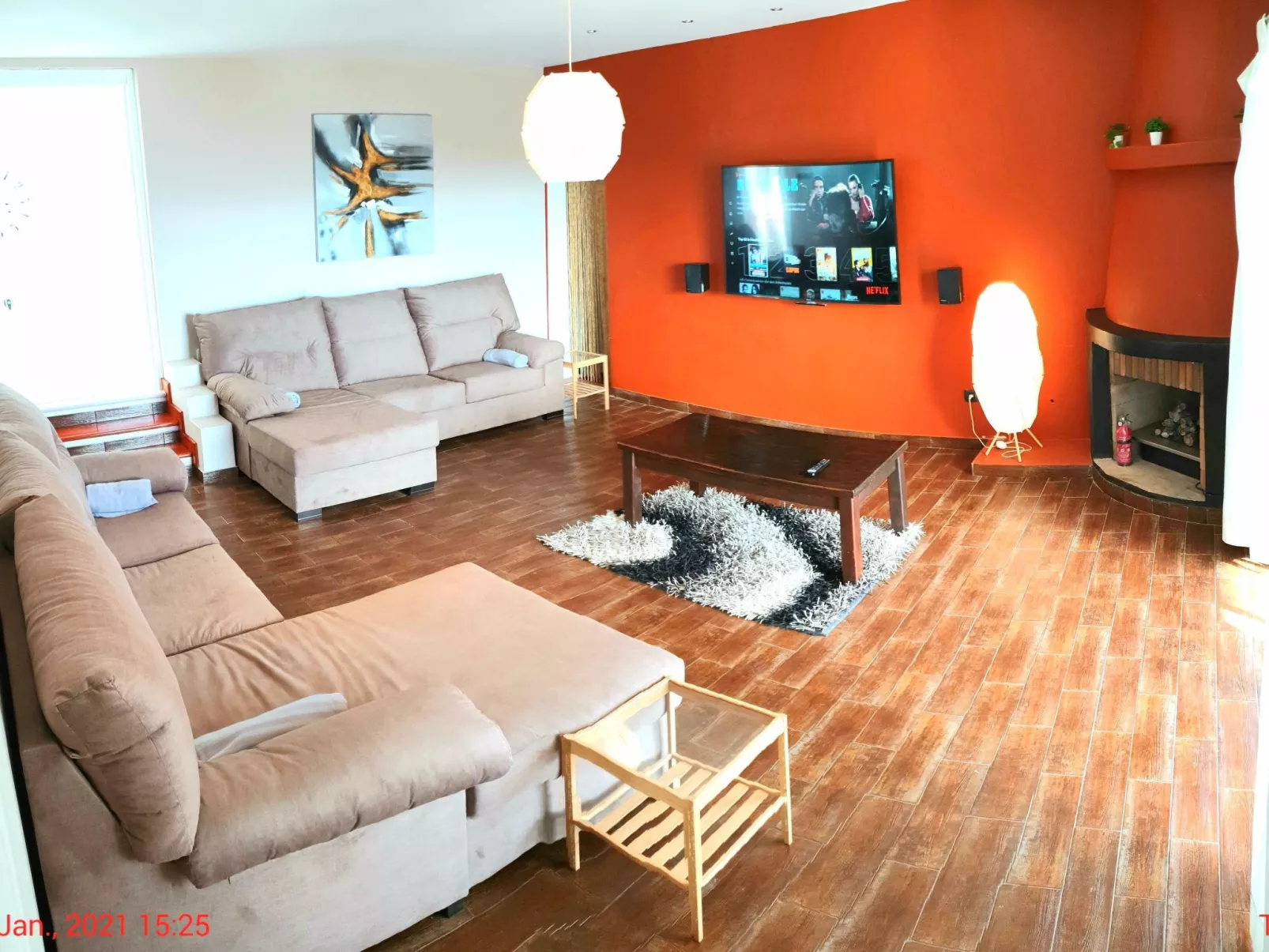 Meerblick Villa Tias-Inside