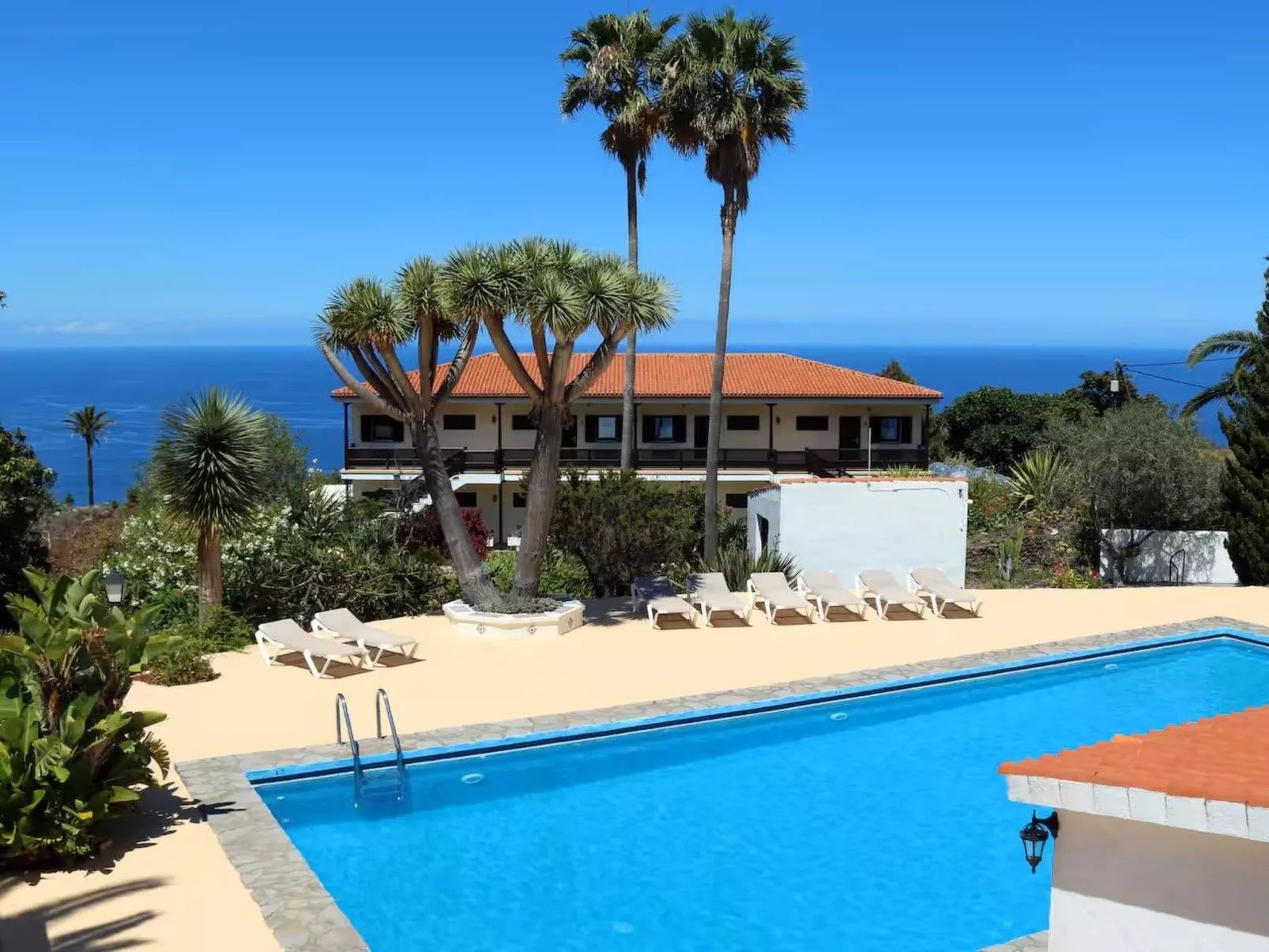 Studio mit Pool in Breña Alta, La Palma-Outside