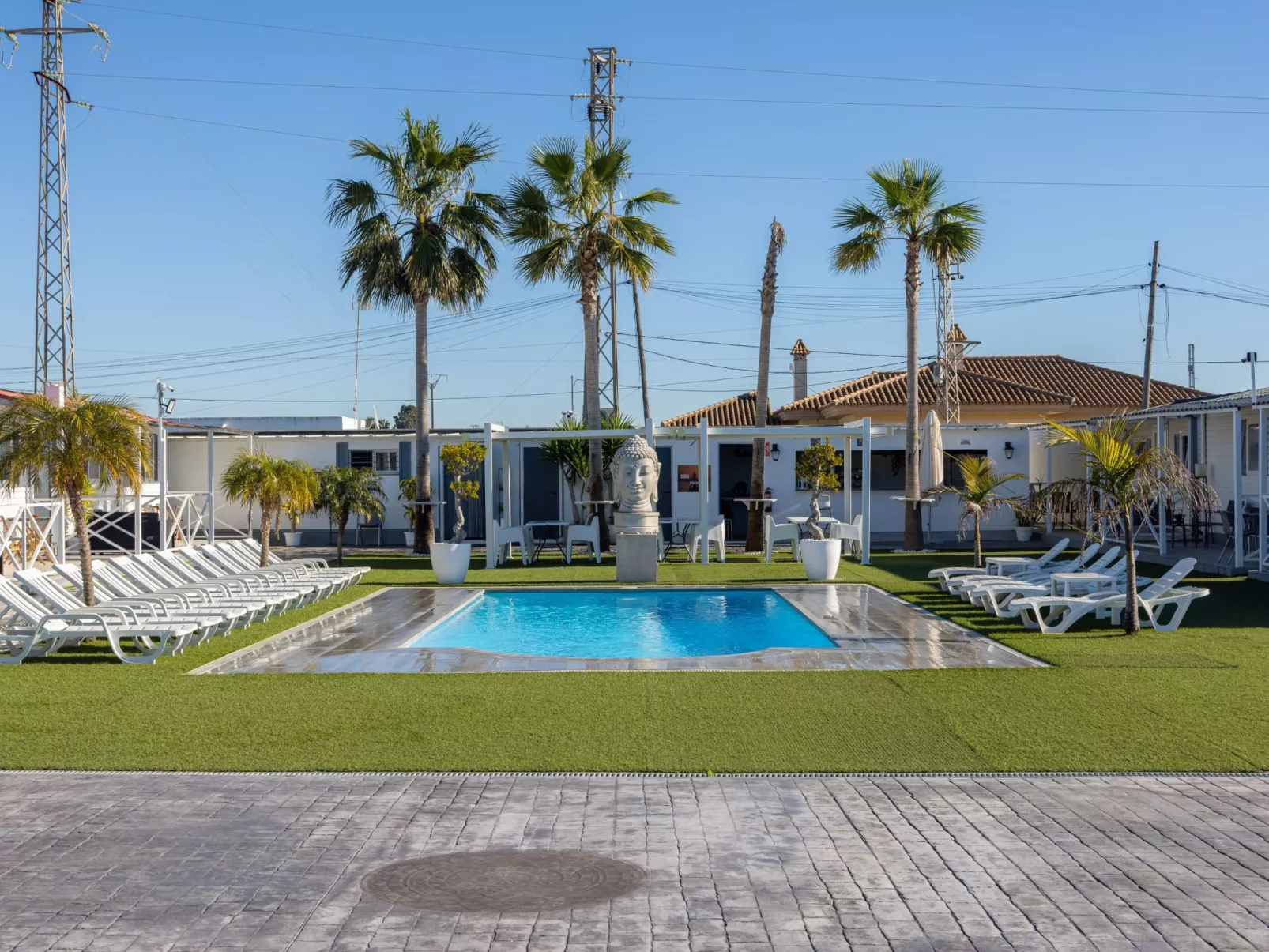 Bungalow Buda Strand-Dehors