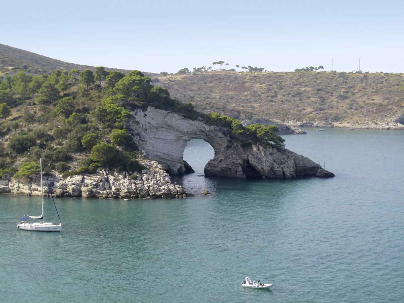 Wohnung in Vieste mit Grill-Umgebung