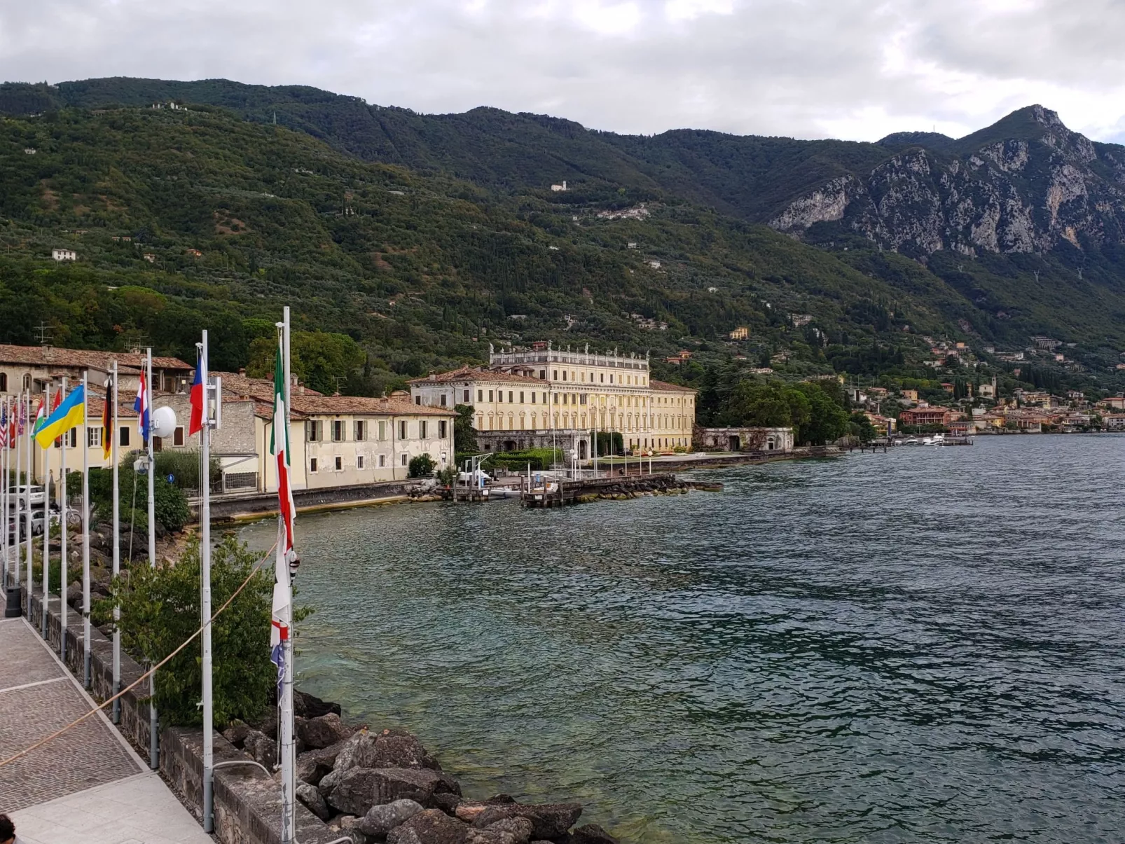 Zwei-Zimmer-Wohnung Gardasee Gargnano-Dehors