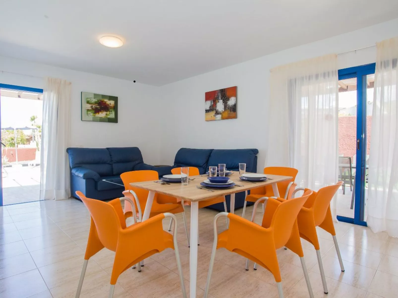 Villa mit beheiztem Pool in der Nähe von Papagayo-Drinnen