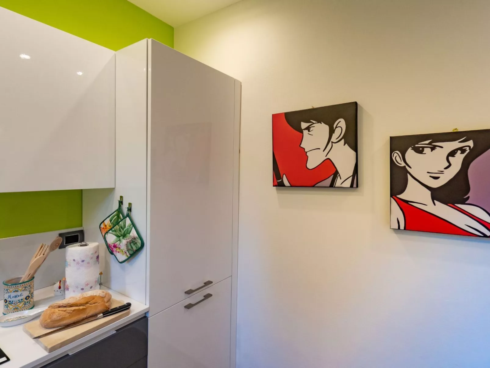 Garten' Ferienwohnung mit privatem Garten-Inside