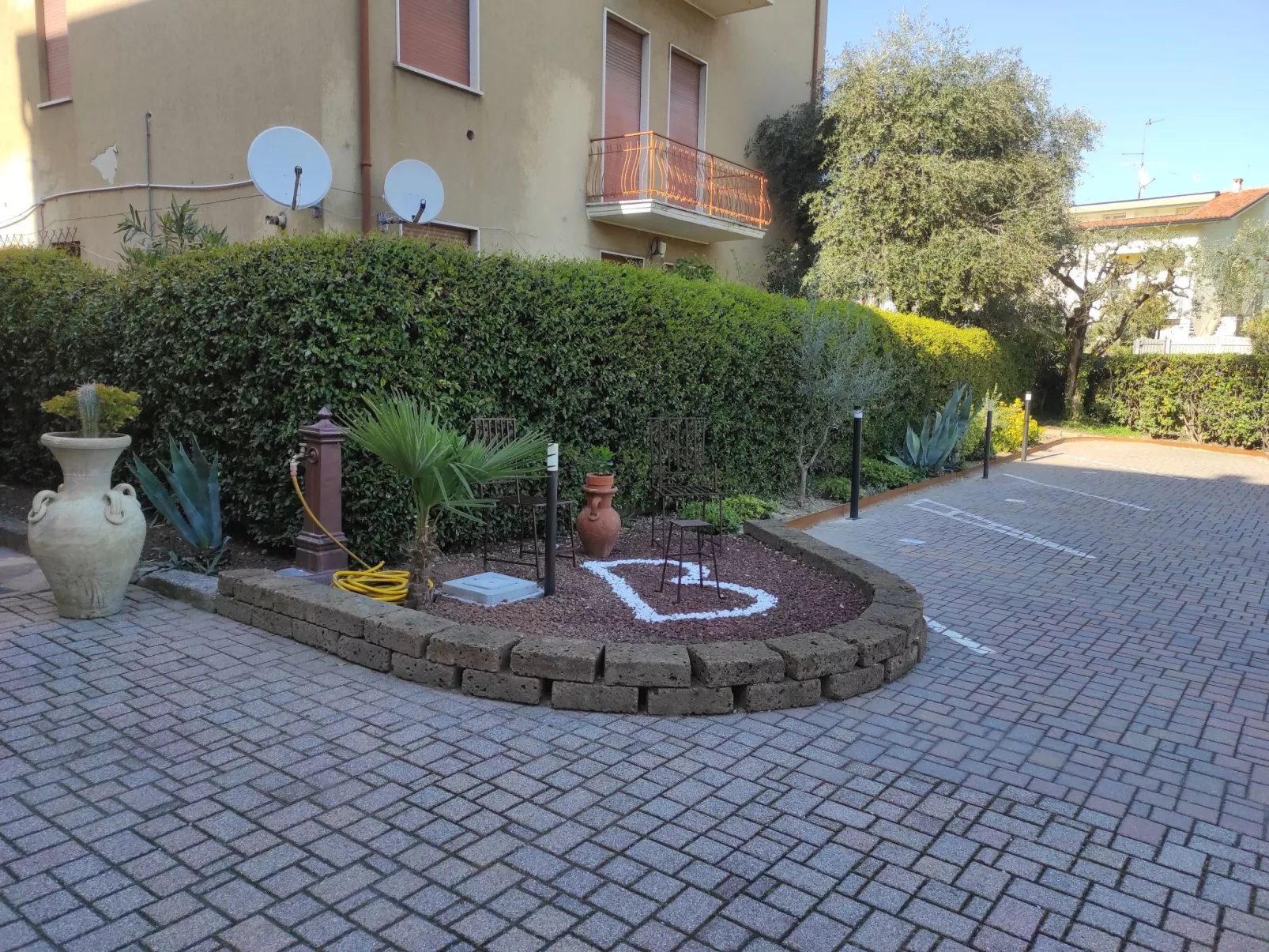 Wohnung im Zentrum von Bardolino-Draußen