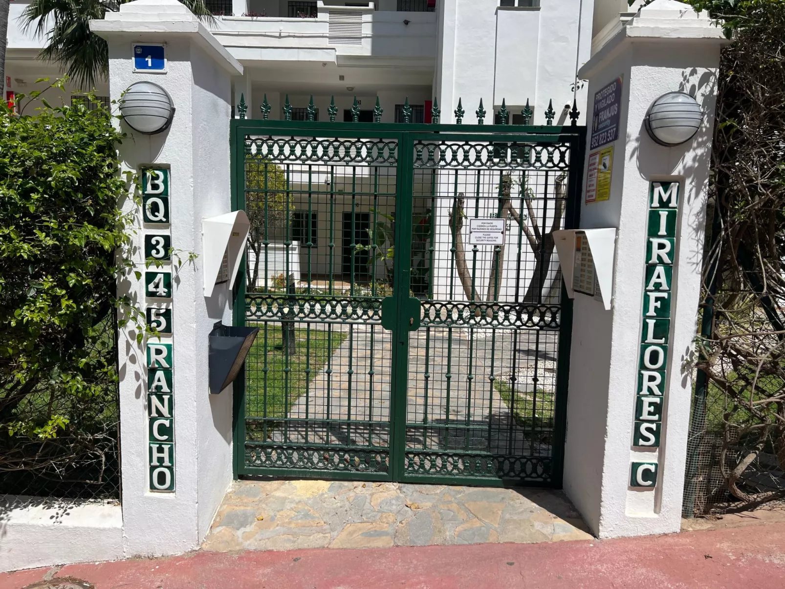 Rancho Miraflores Wohnung, Meerblick-Outside