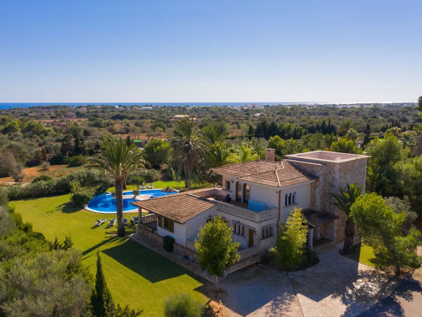 Sa Tanca nova mit Schwimmbad-Outside