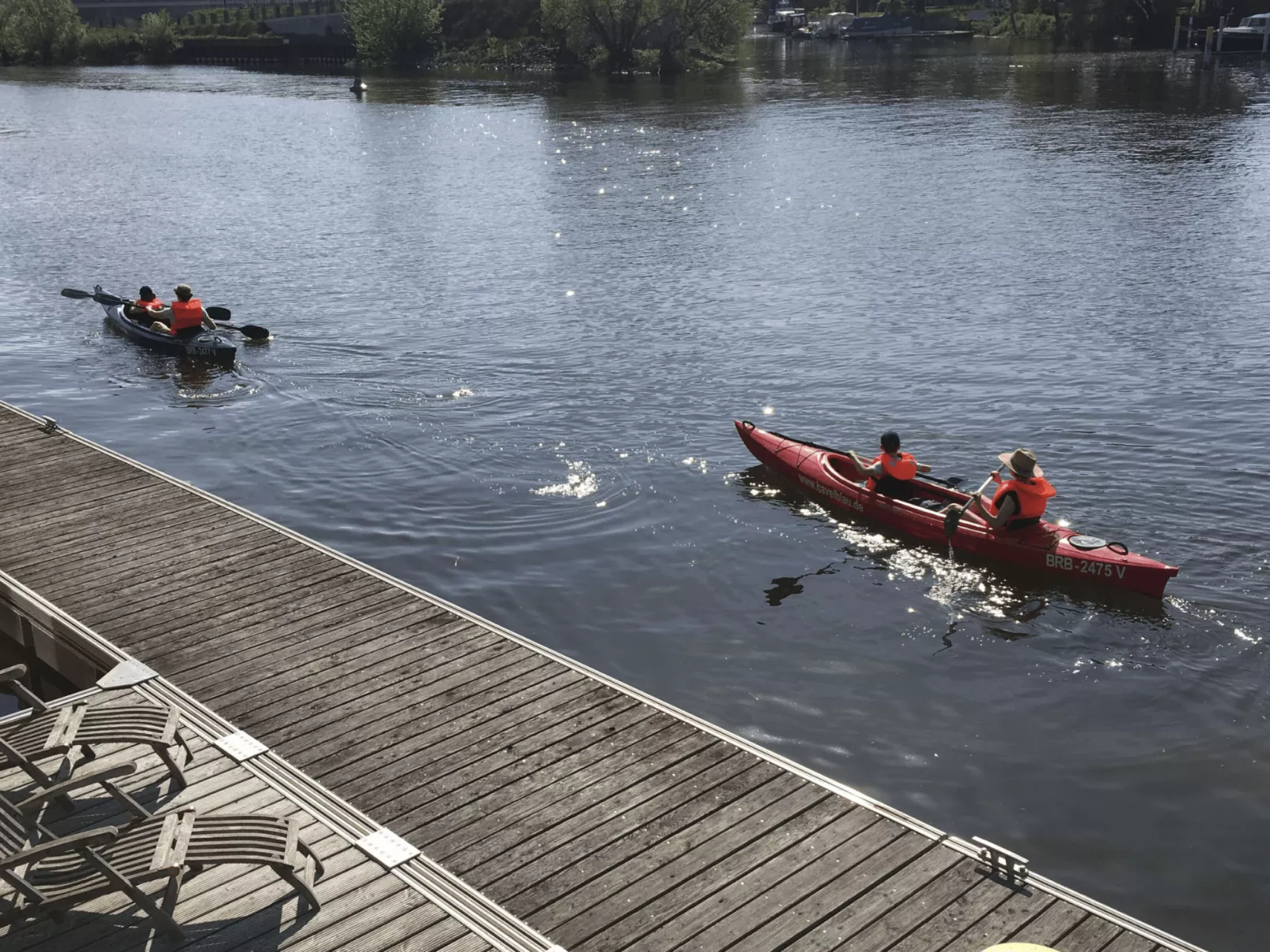 In Brandenburg An Der Havel mit Terrasse, Garten und Grill-Draußen