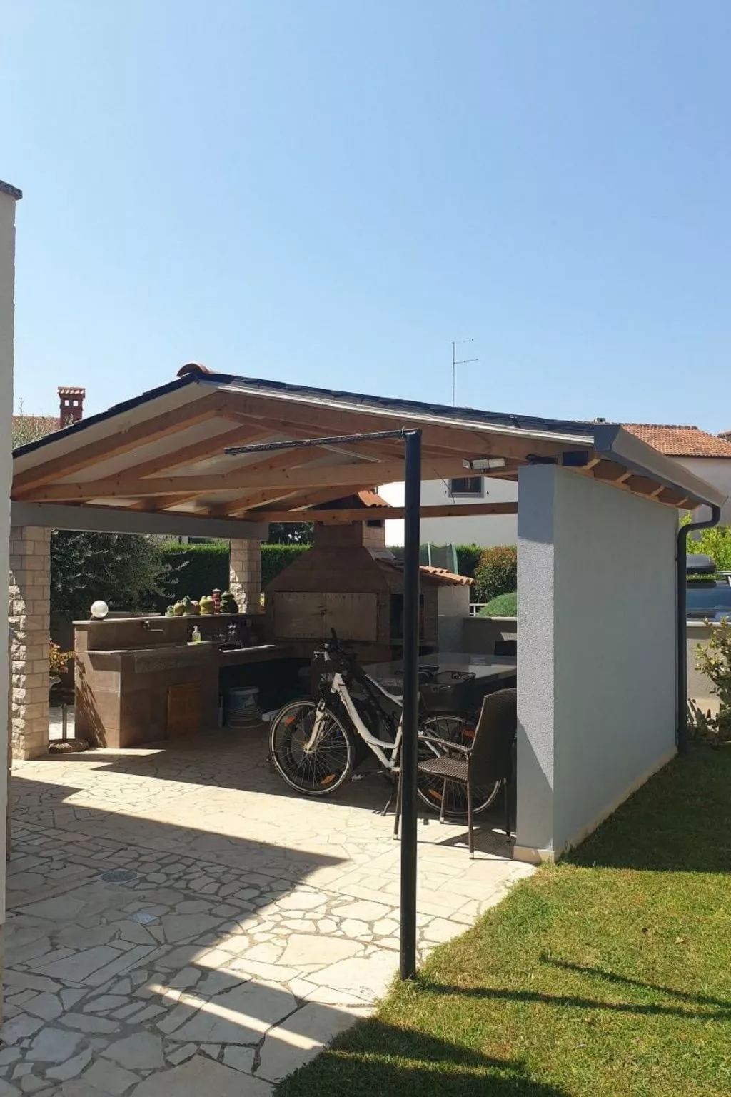 Wohnung "First" mit Terrasse-Draußen