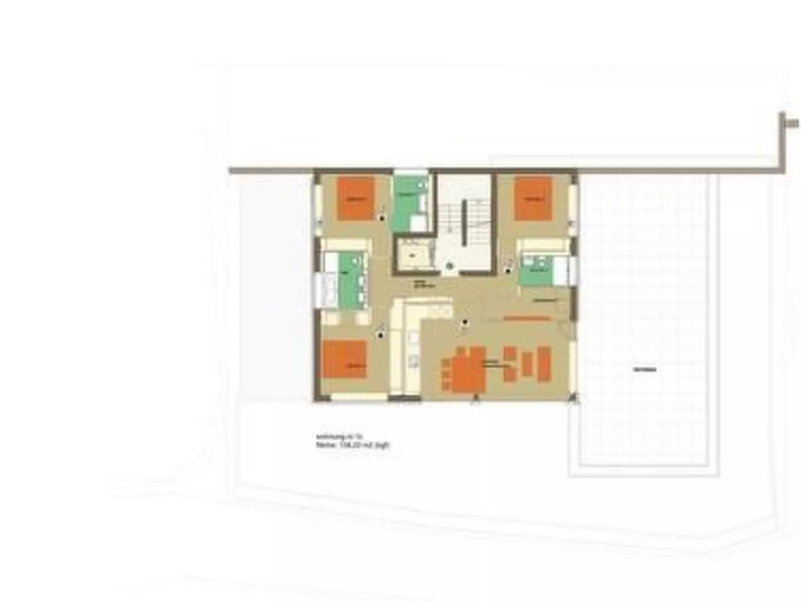 Alpine Lodge 6-Bett-Wohnung Chesa al Parc / "Ber-Dedans