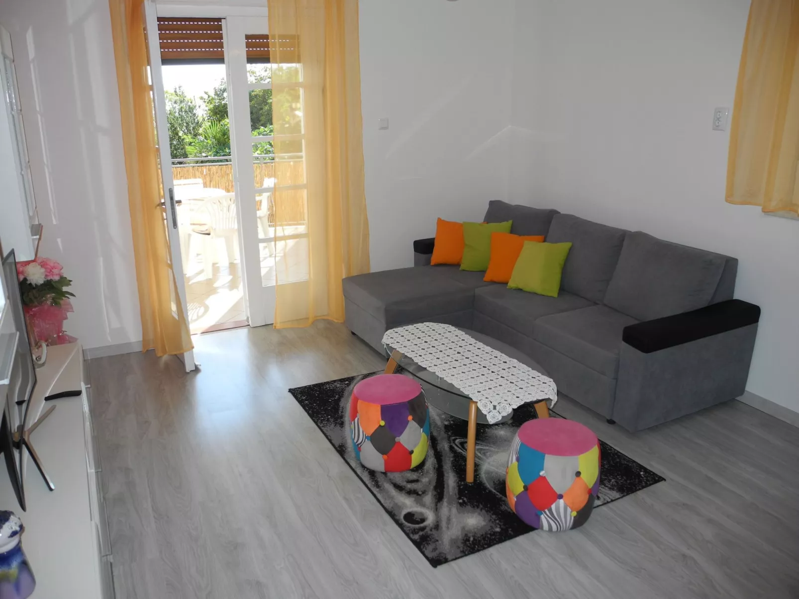 Wohnung 30m vom Meer entfernt, mit Gemeinschaftspool-Dedans