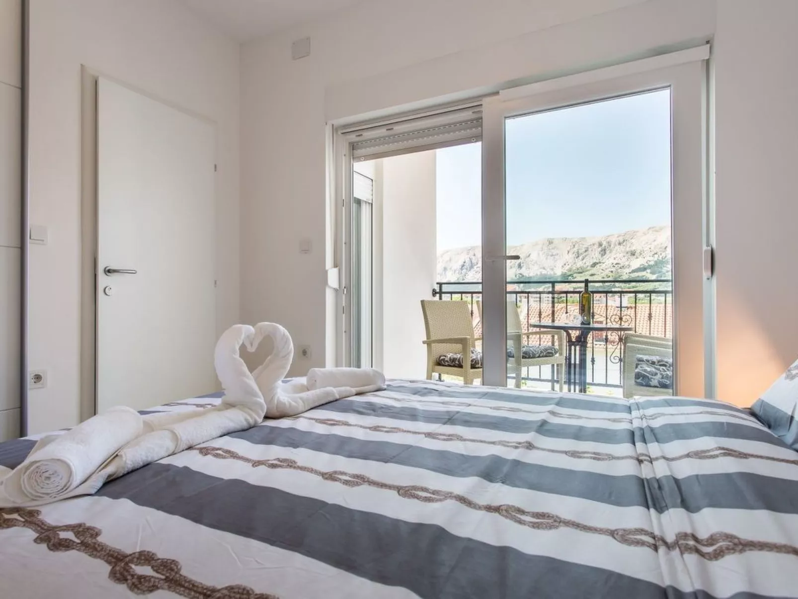 Tolle Wohnung in Baška mit Eigenem Balkon-Drinnen