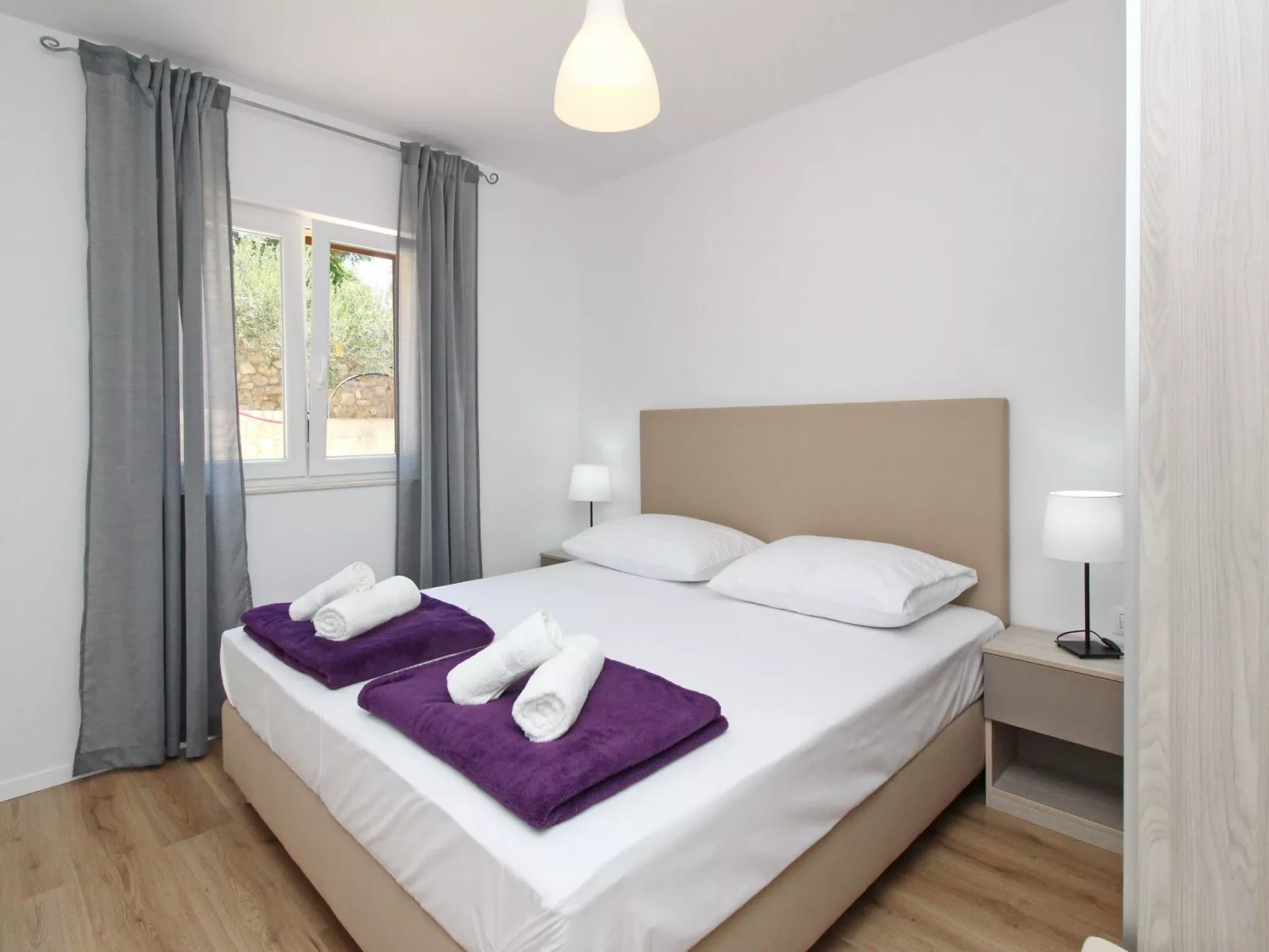 Gemütliche Ferienwohnung in Baška mit Eigenem Balkon - Drinnen