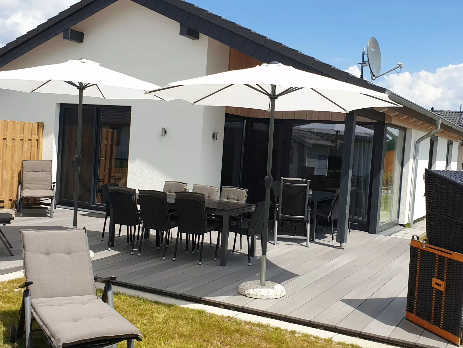 G5 Ferienhaus mit Garten in Eckwarderhörne-Dehors