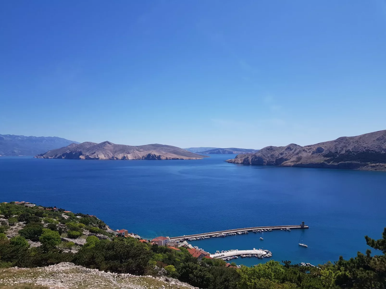 Schöne Ferienwohnung in Baška - Draußen