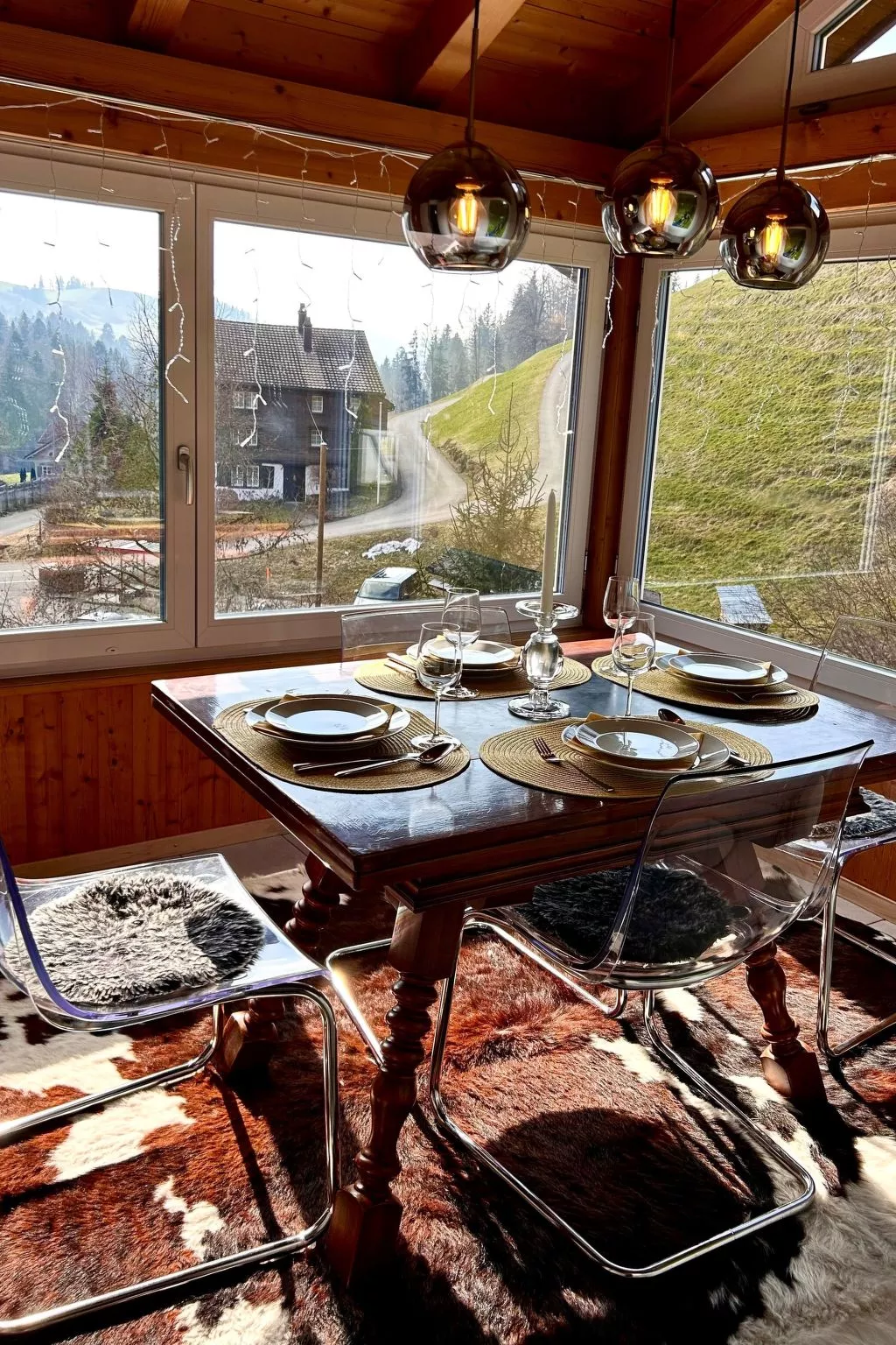 Sonnige Maisonette-Dehors