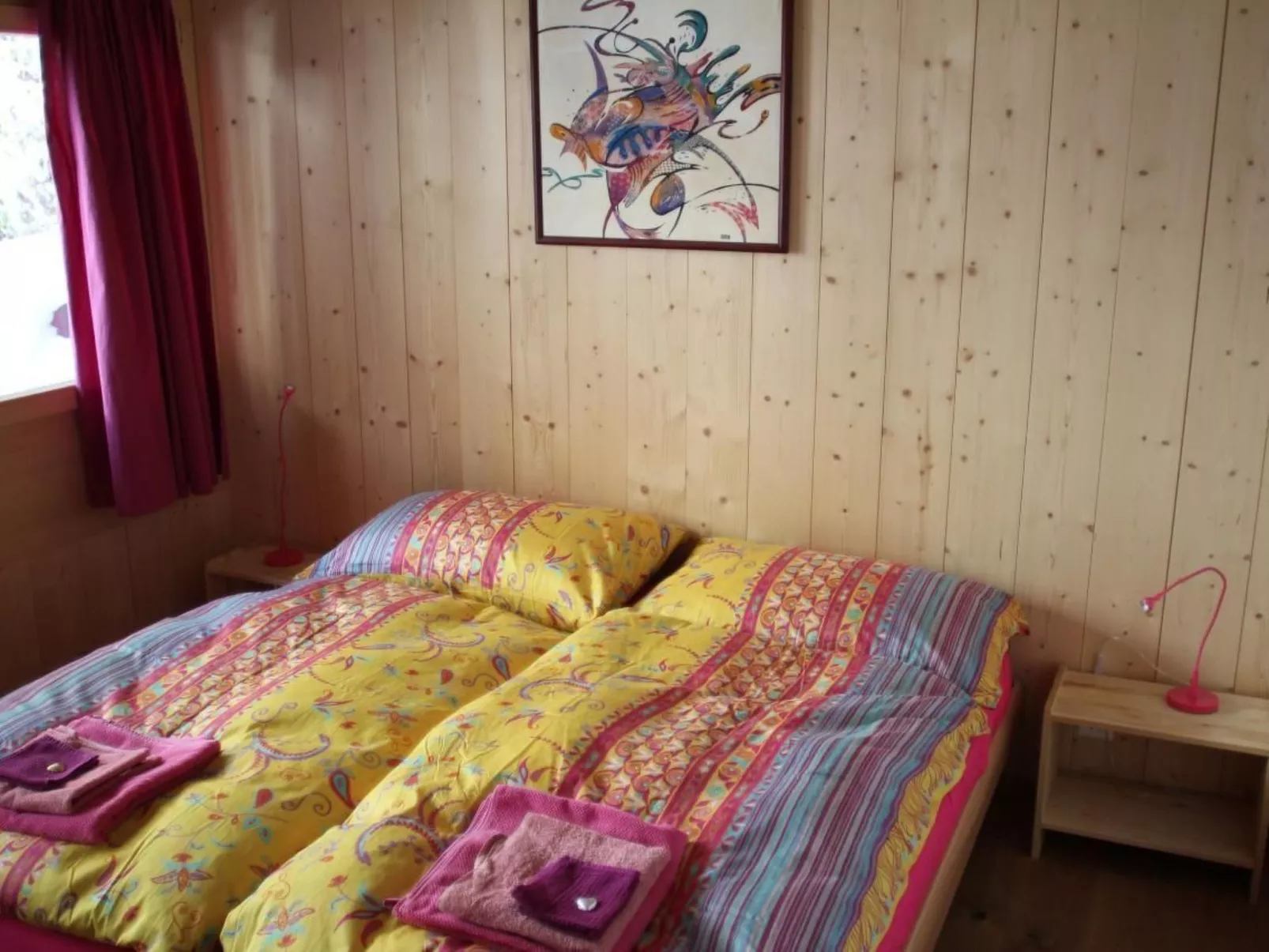 Haus Basilisk / Obere Wohnung für 5 Personen-Dedans