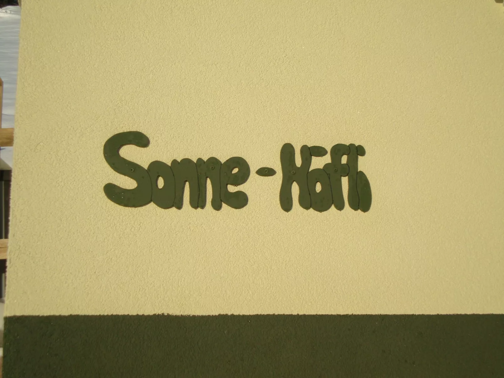 Sonnehöfli - Outside