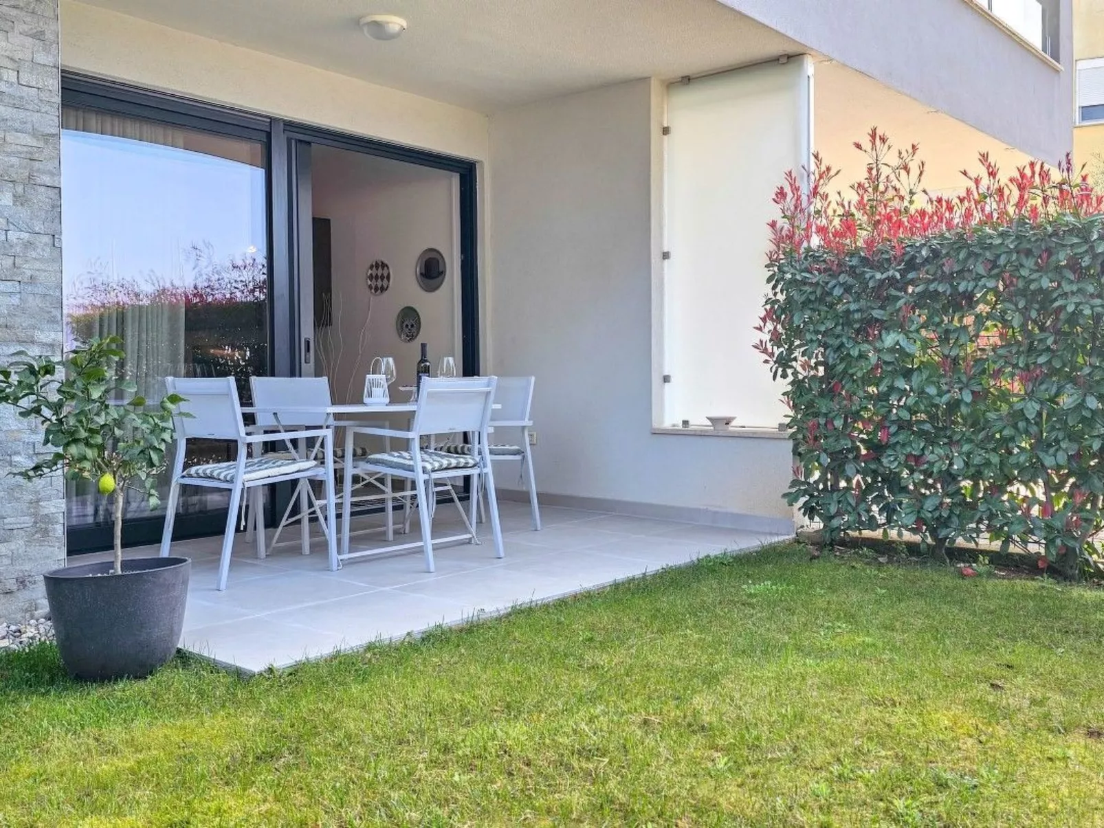 Apartment mit Terrasse für 3 Personen-Dehors