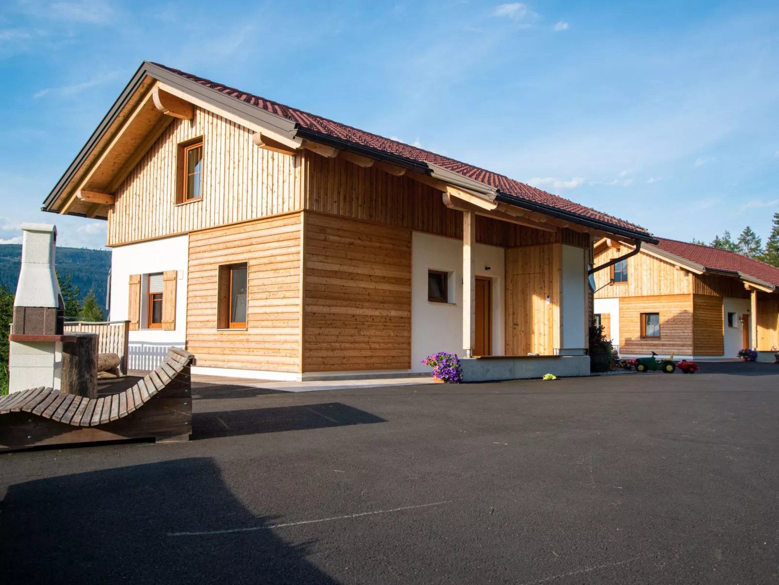 In Gemeinde Hermagor-Pressegger See mit Terrasse, Grill und Garten-Draußen