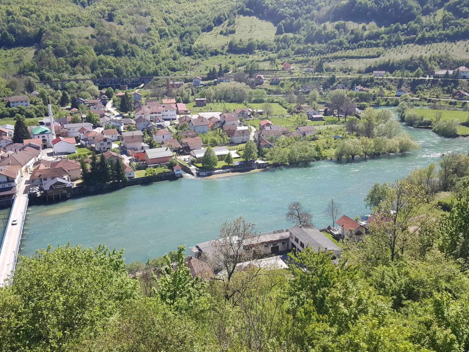 Una-Tal Kulen Vakuf-Draußen