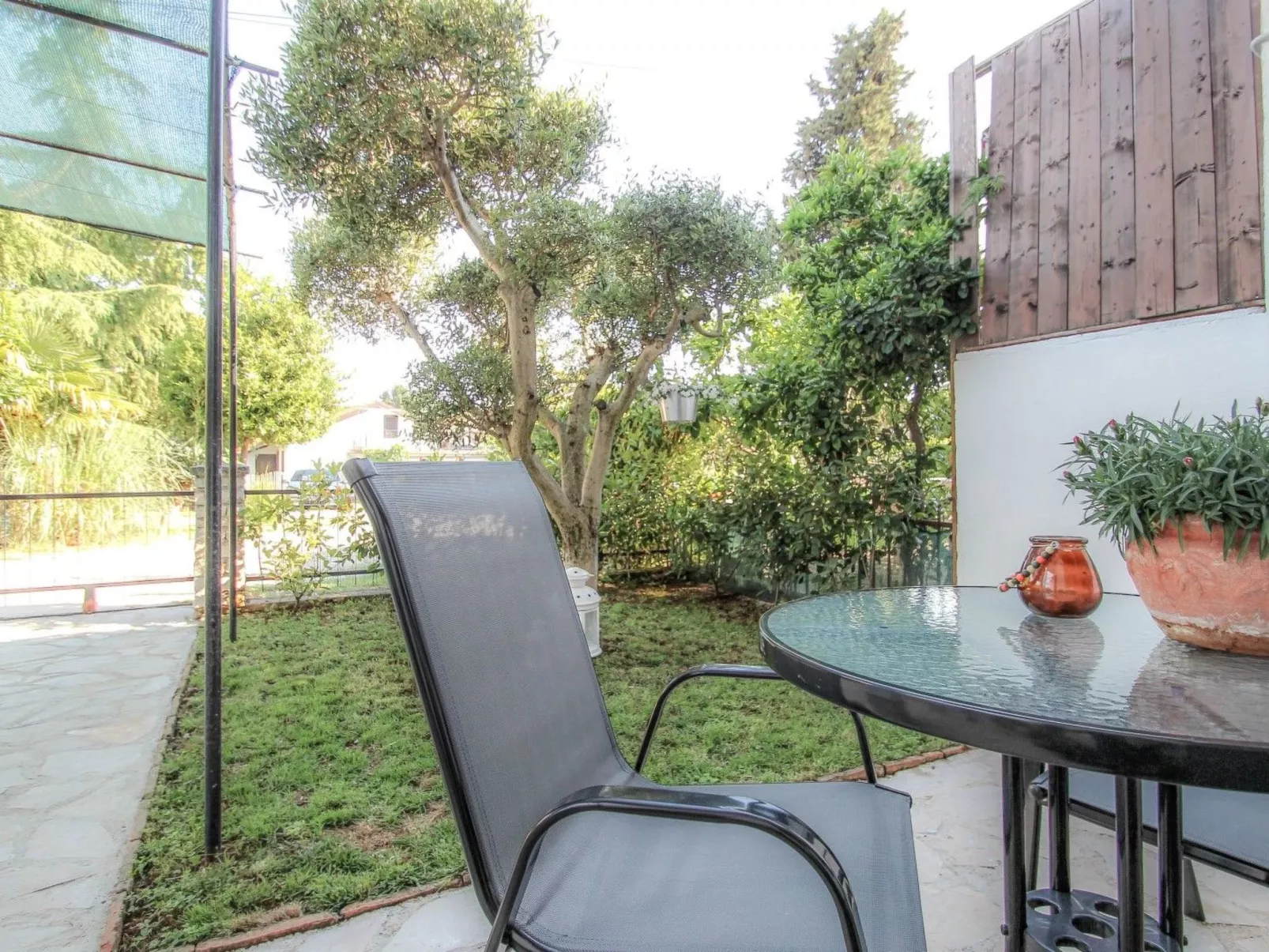 Studio-App mit Terrasse für 2 Personen-Draußen