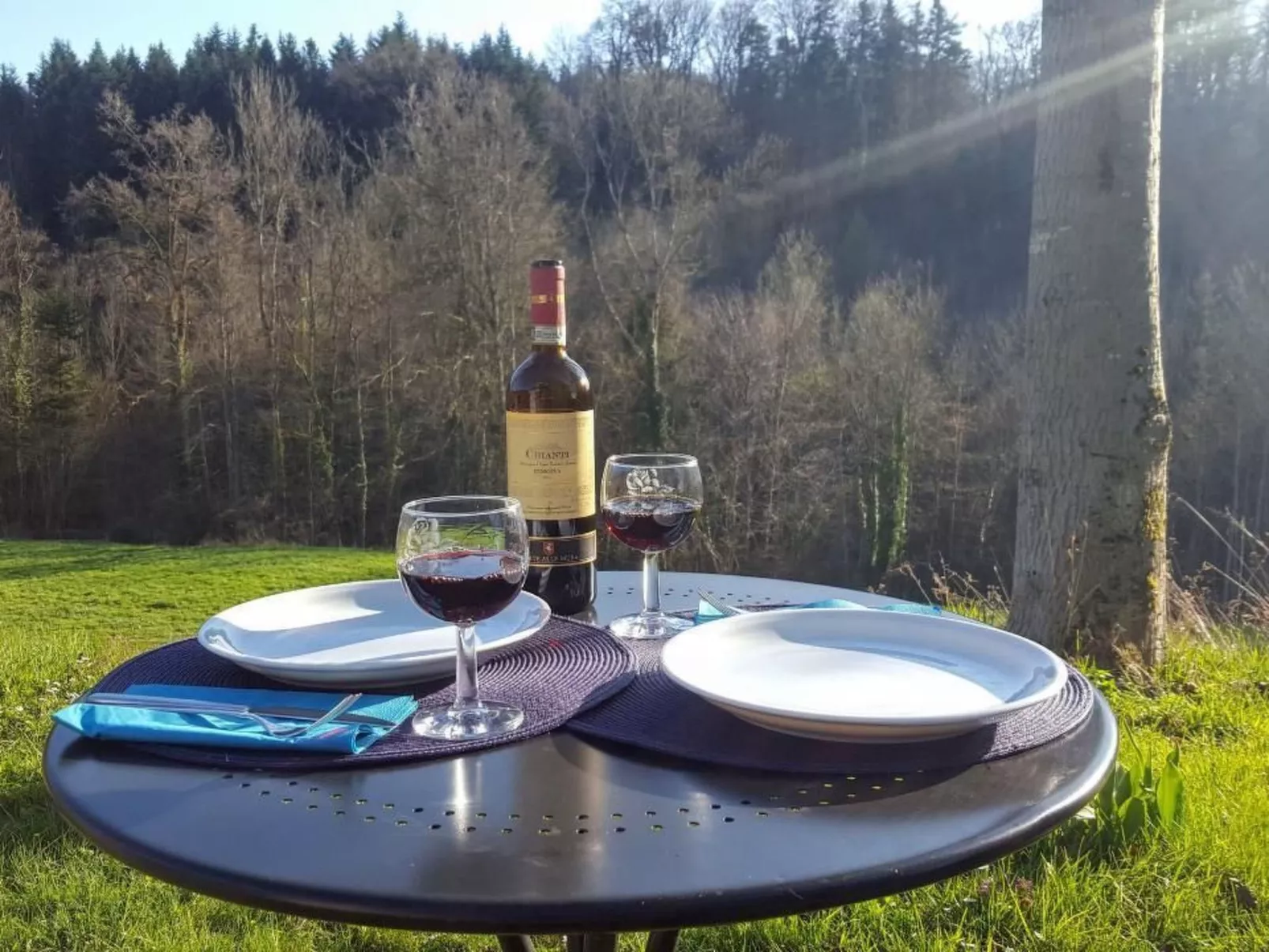 Studio Ferienwohnung - 38 m2- mit Gartennutzung-Outside