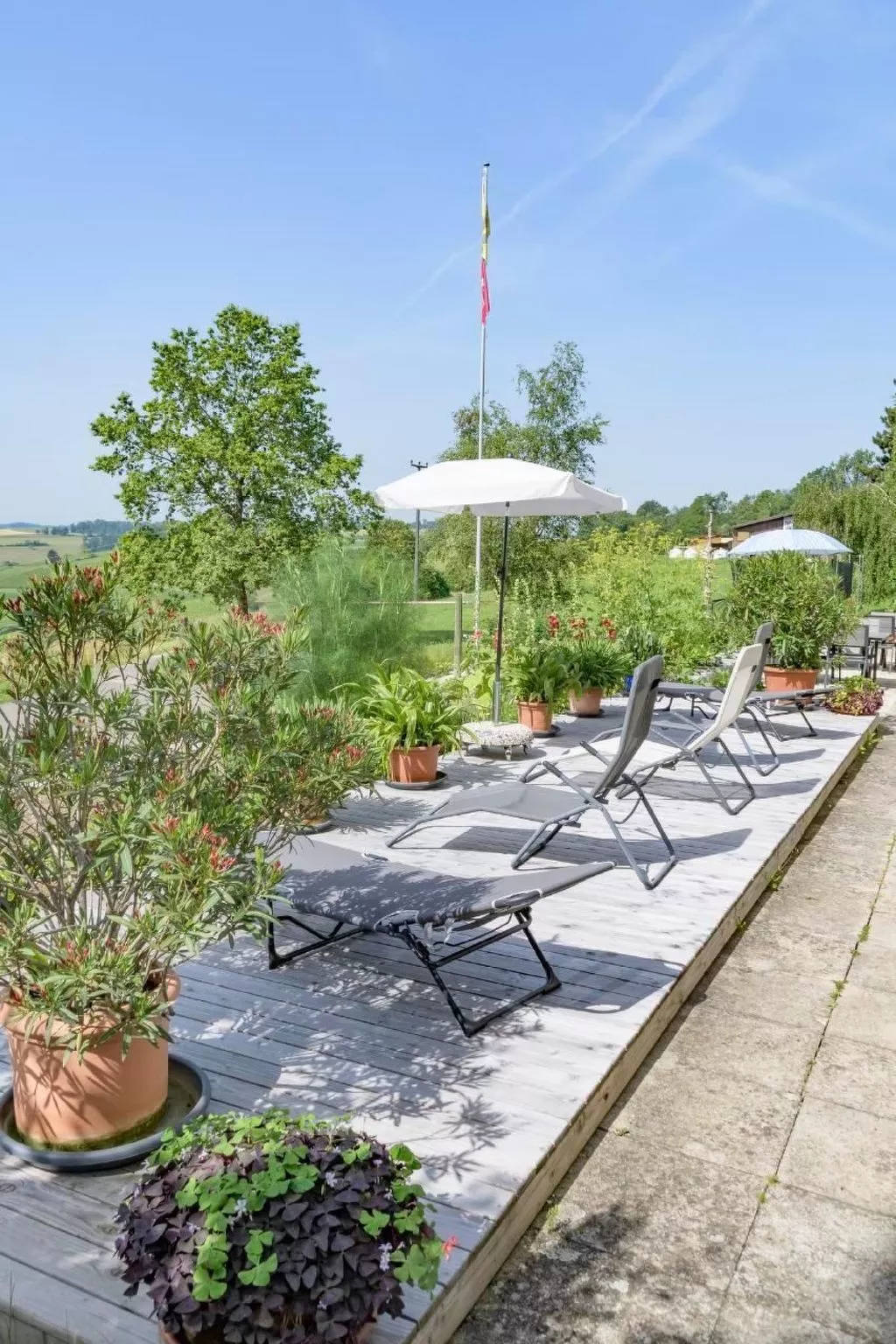 Berghof Hallau grosse Ferienwohnung-Outside