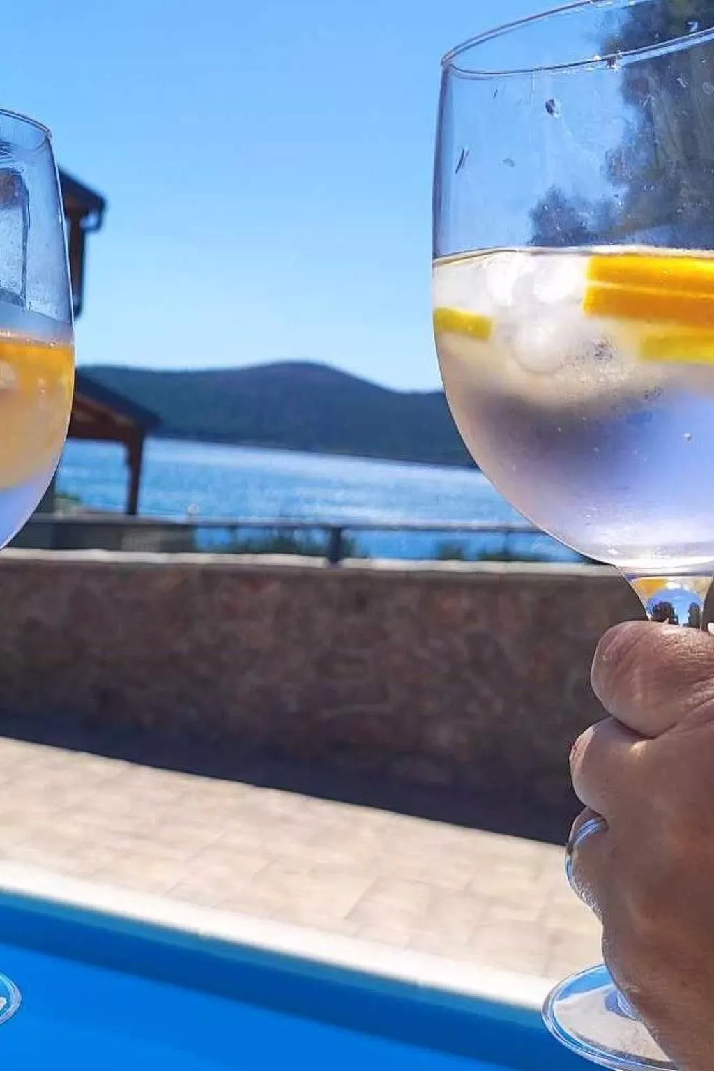 Ferienvilla Roko mit beheiztem Pool-Draußen