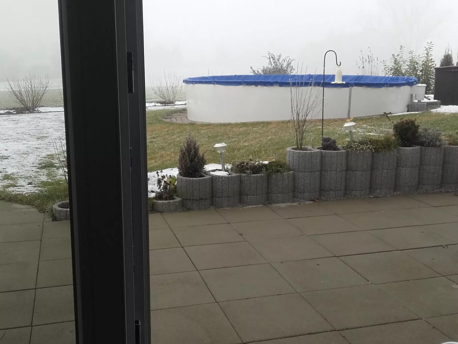 Wohnung mit großer Gartenterrasse und Ausblick-Outside