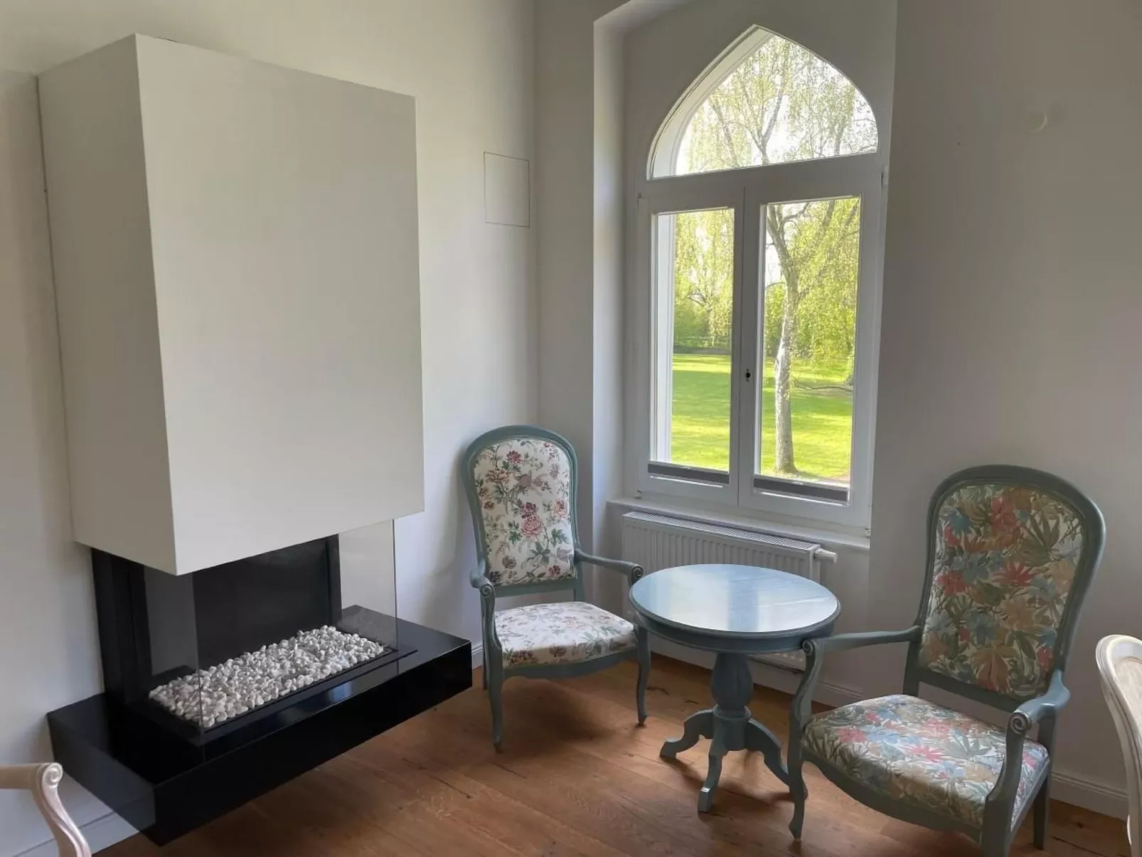 Weisses Traumschloss an der Ostsee-Drinnen