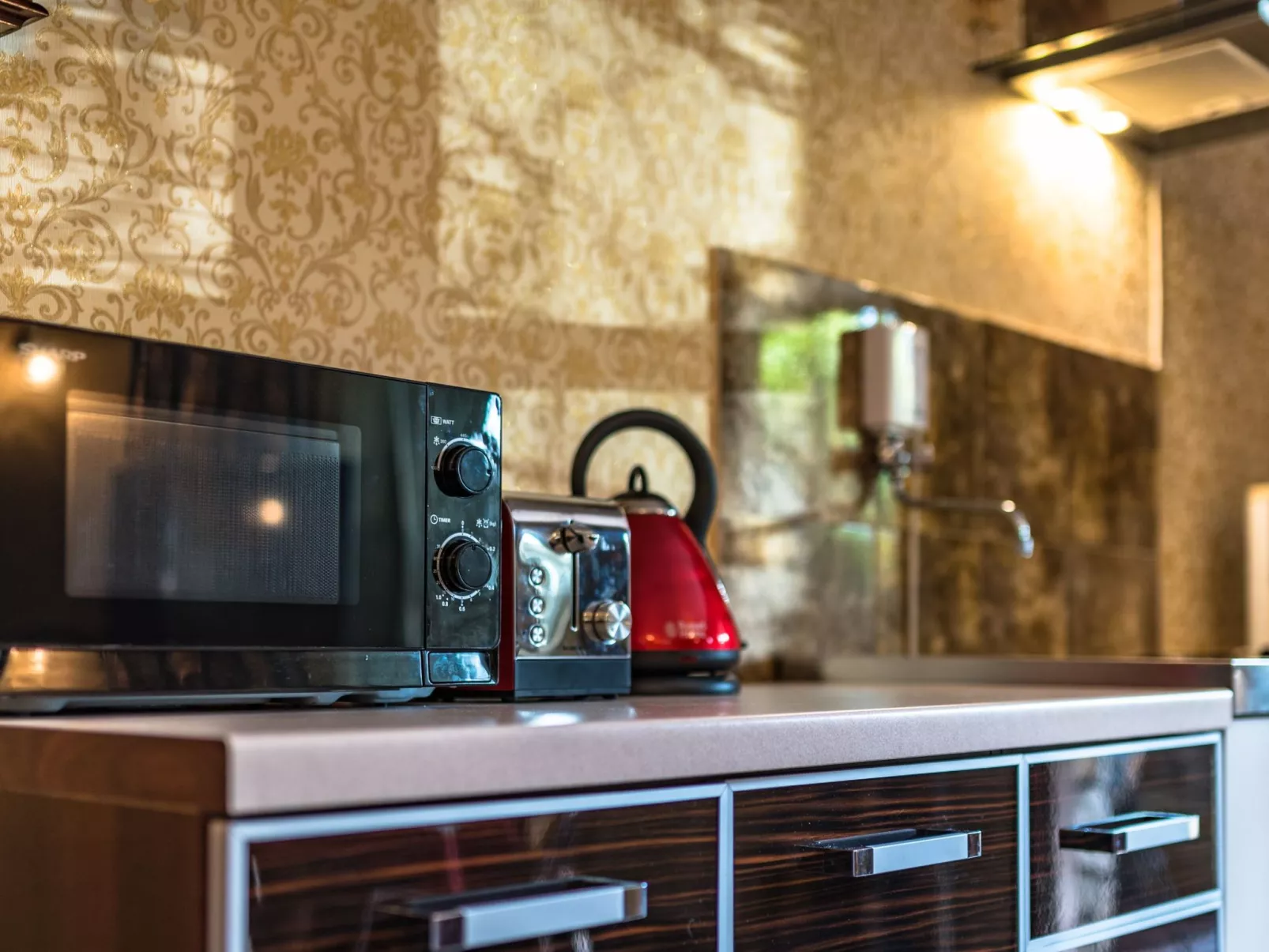 Wohnung mit Terrasse, Garten und Grill-Inside