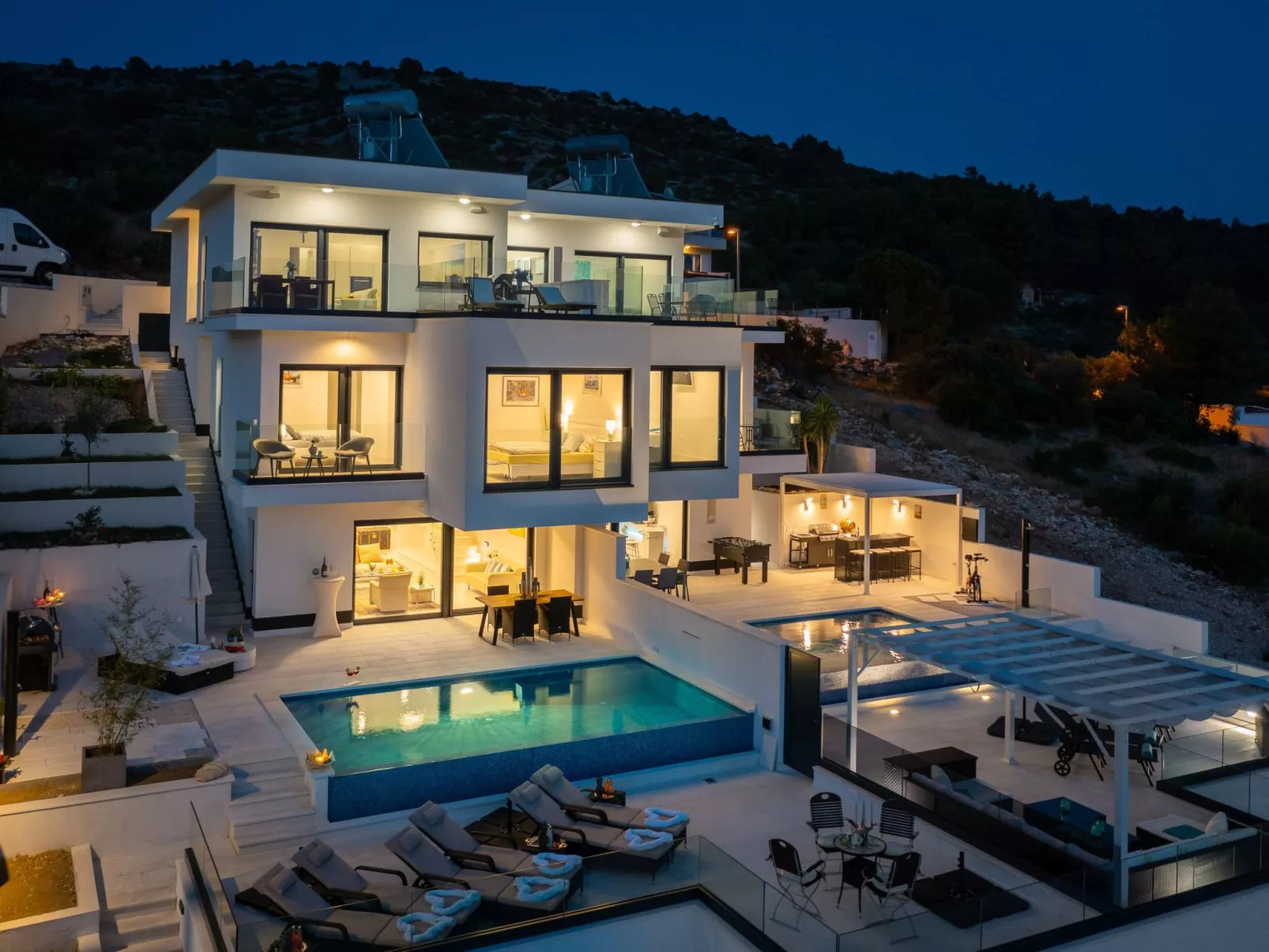 In Dvornica mit Privatem Pool-Inside