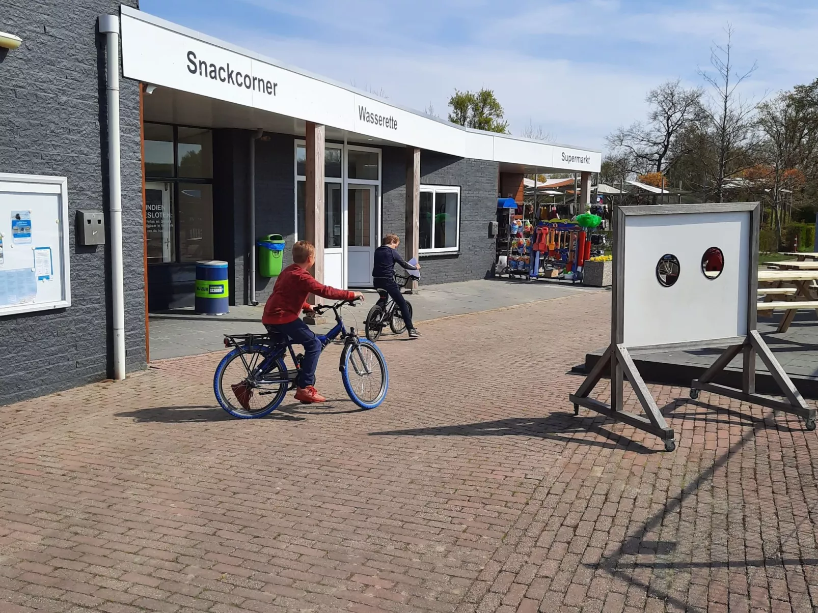 Mobilheim "Camping Scheldeoord"-Draußen