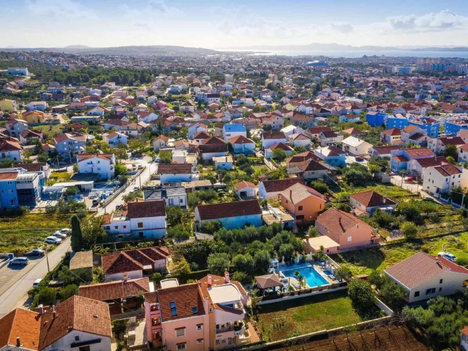 Villa Dalmatina mit Pool  für 4+1 Personen-Dehors