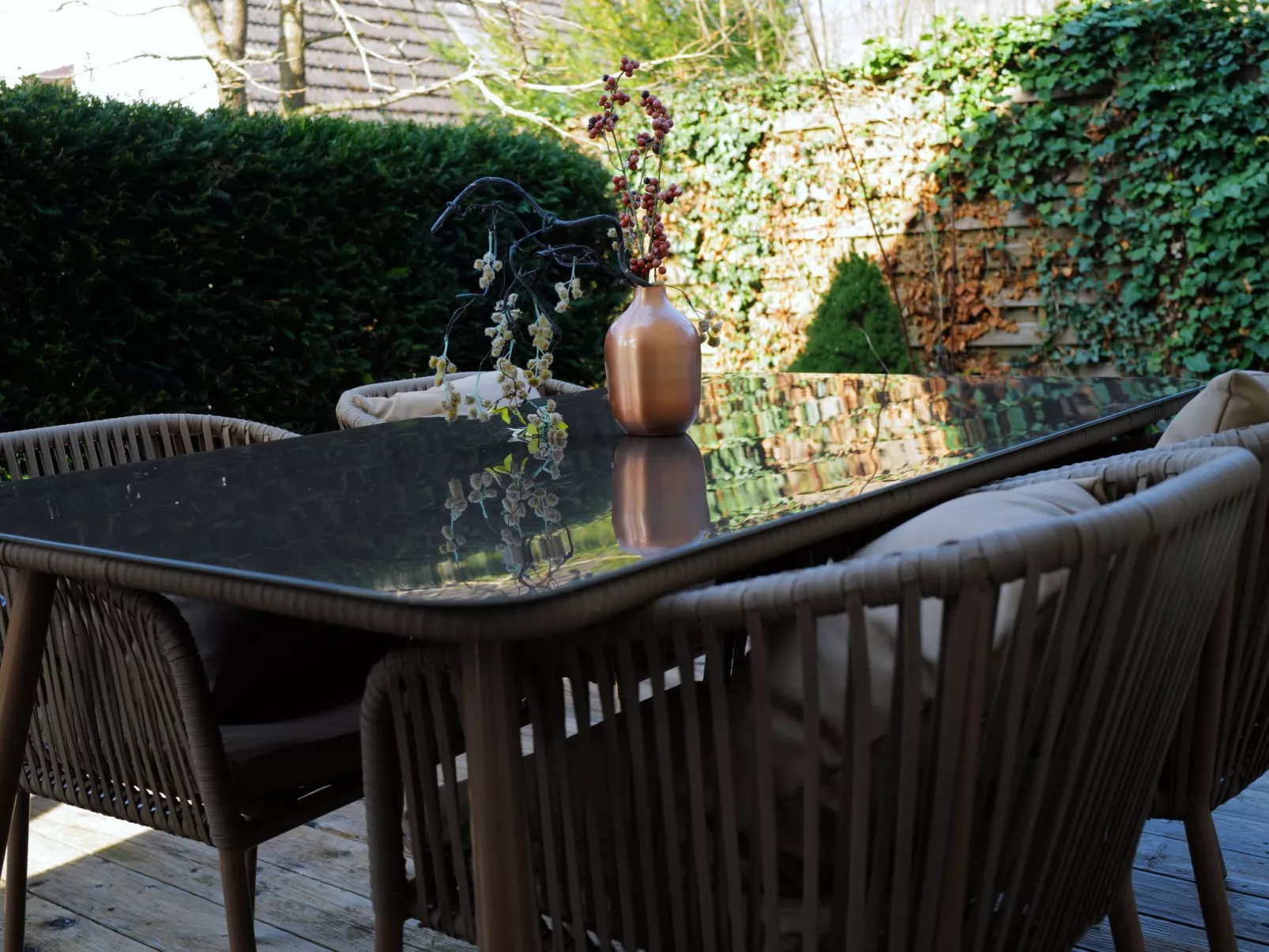 Gartentraum-Ferienwohnung-Draußen