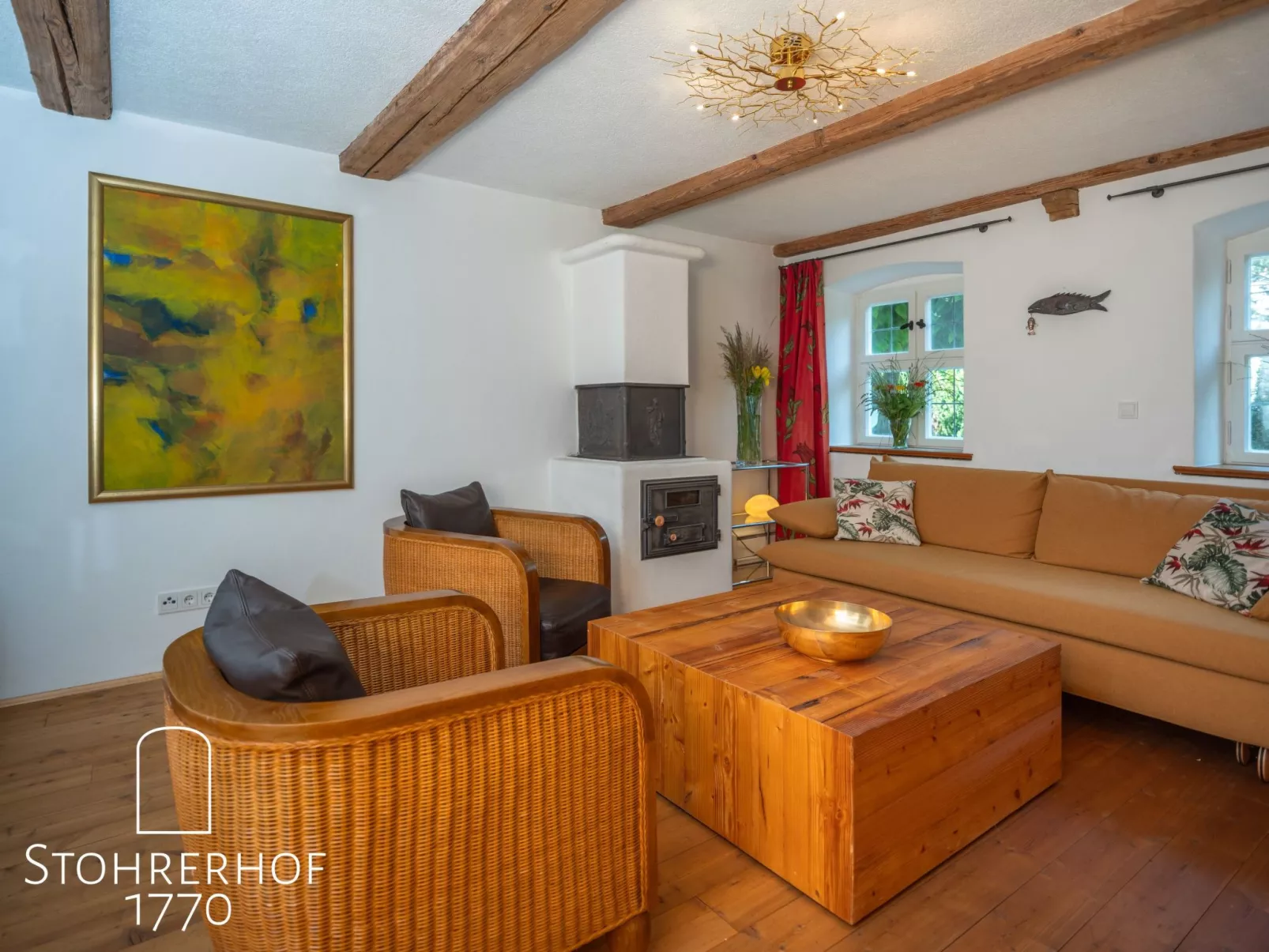 In Riederau mit Großem Garten-Inside