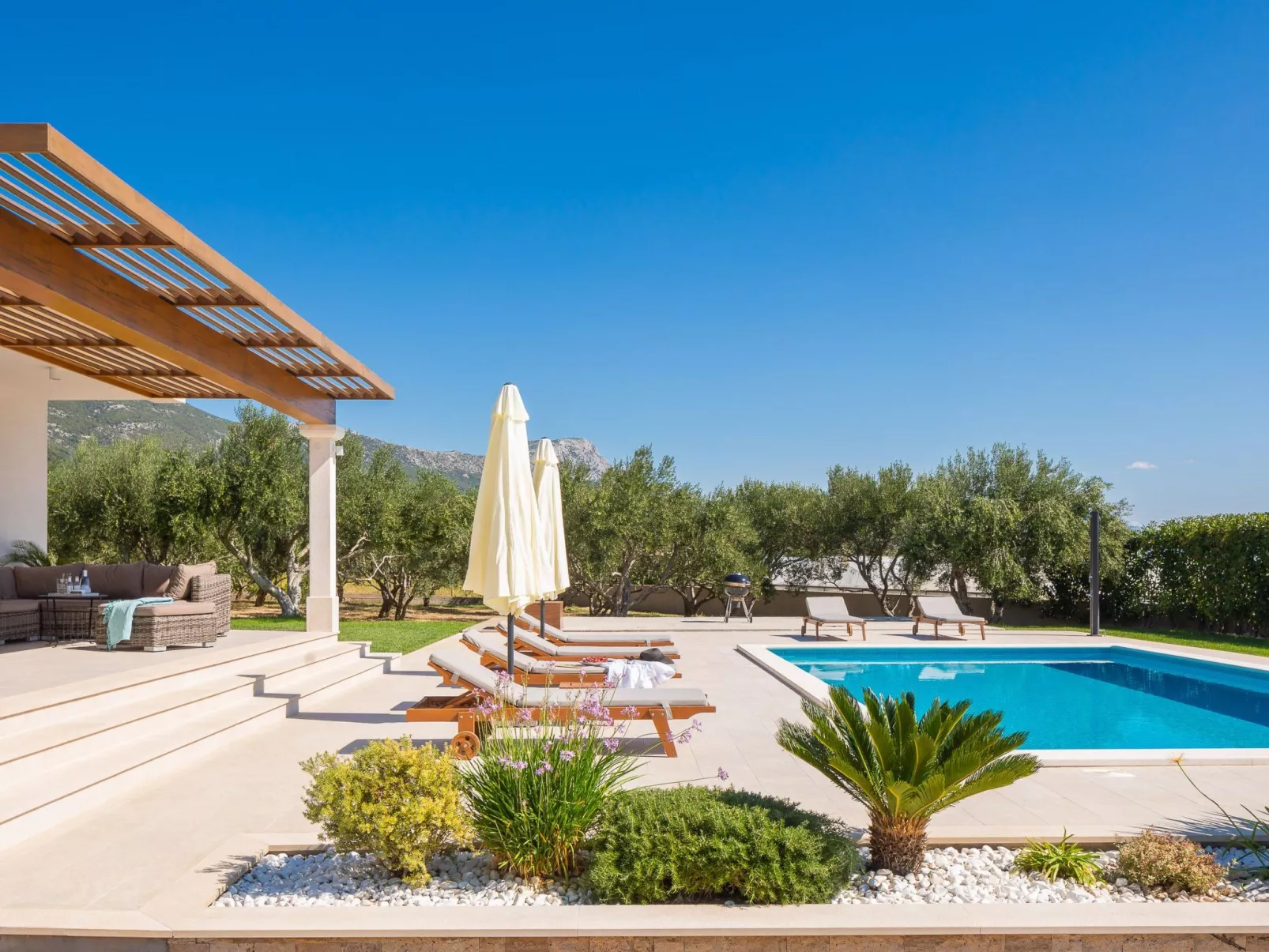 Villa "Cvita" mit eigenem Pool-Drinnen