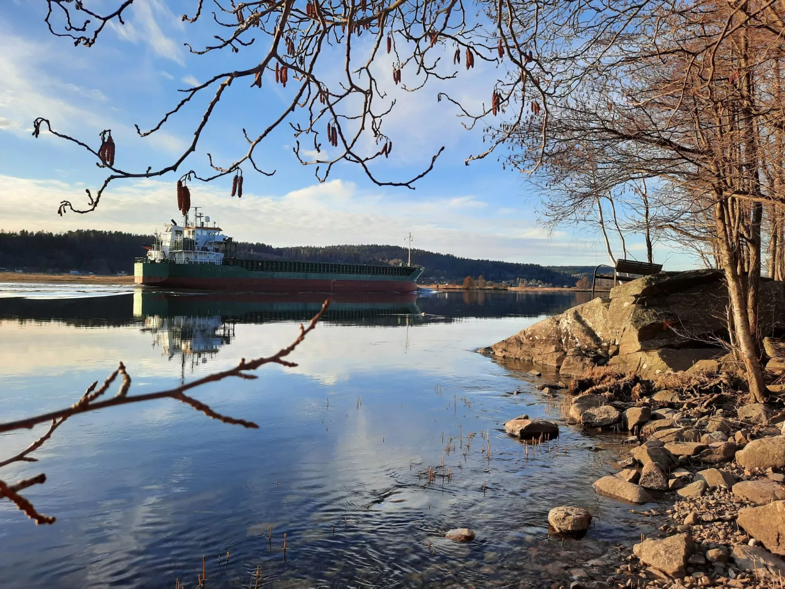 Bauernhaus-Wohnung bei Göta Älv in der Nähe von Göteborg - Outside