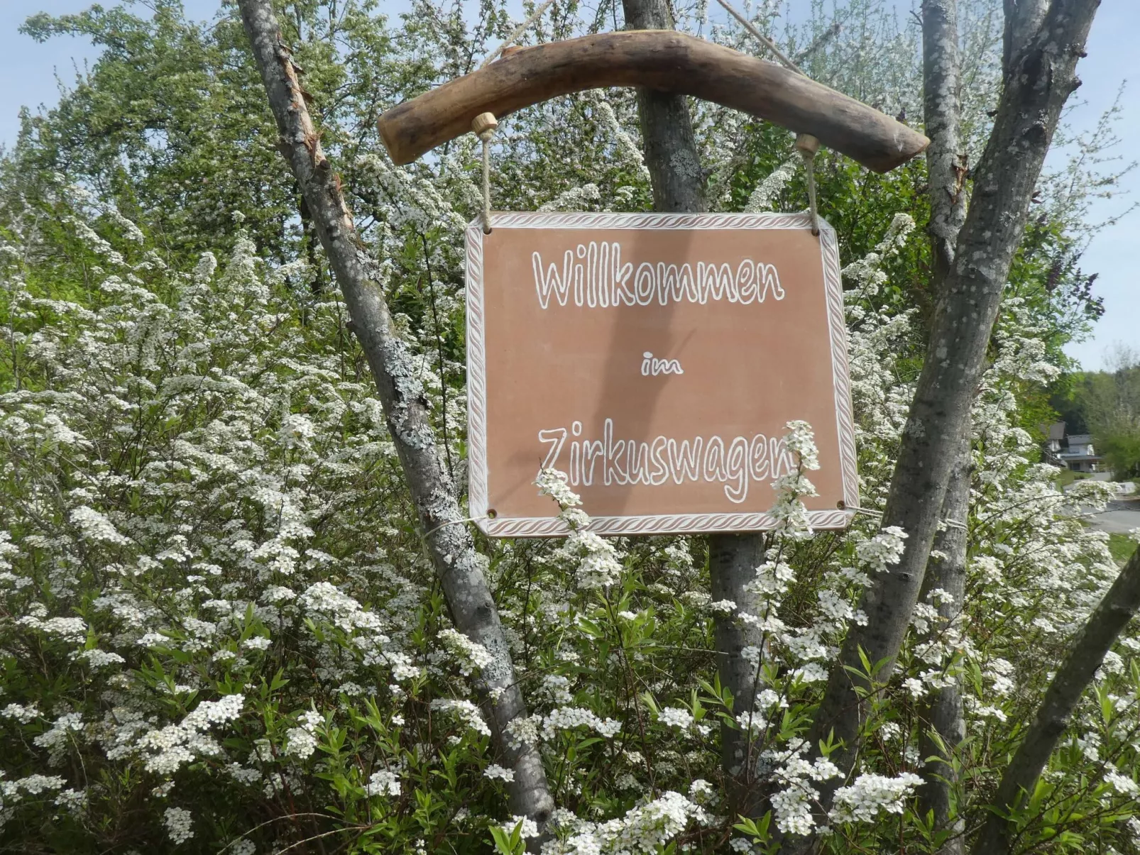 Urlaub Zirkuswagen-Dehors