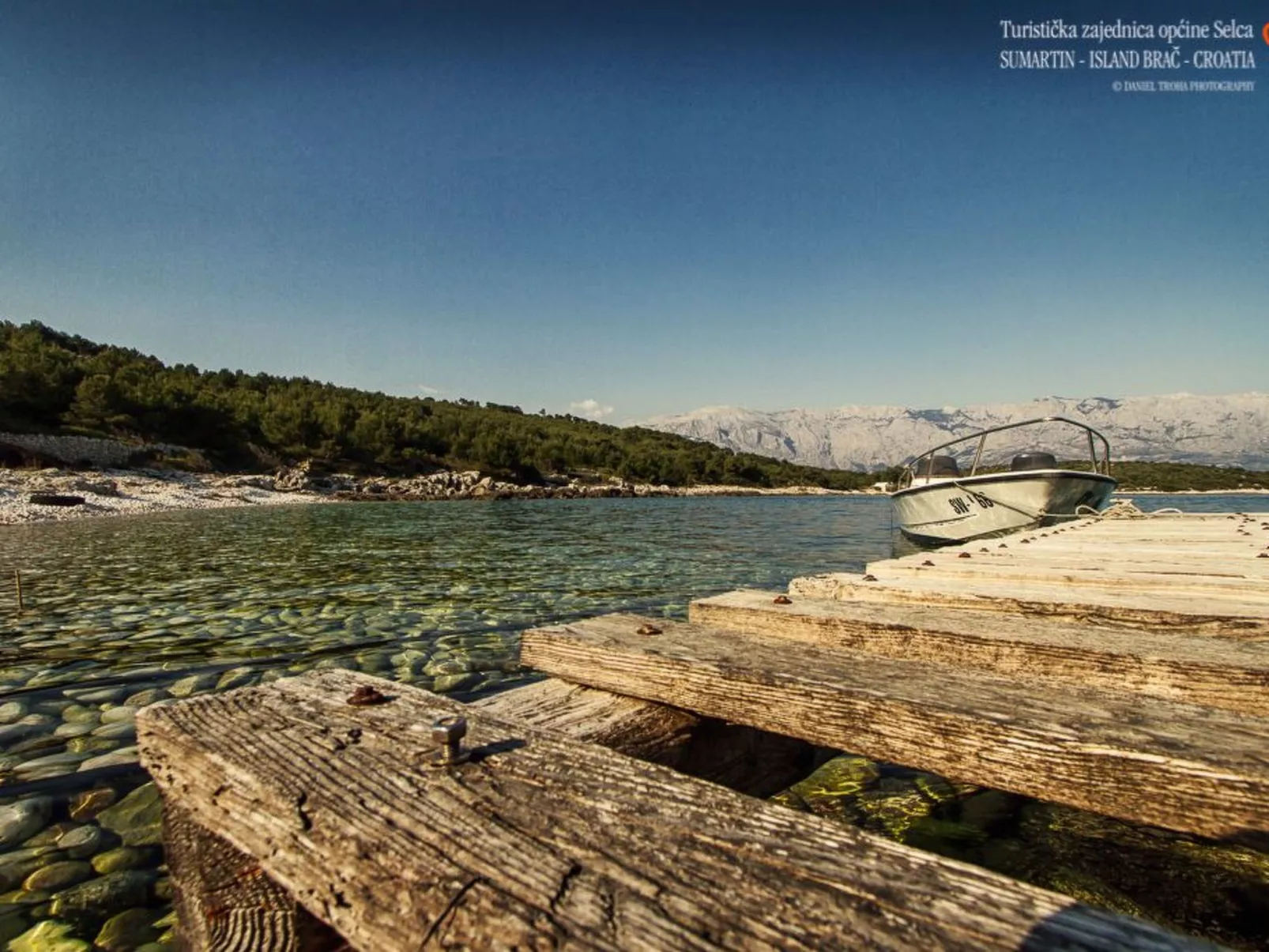 In Selca mit Garten, Terrasse und Grill-Draußen