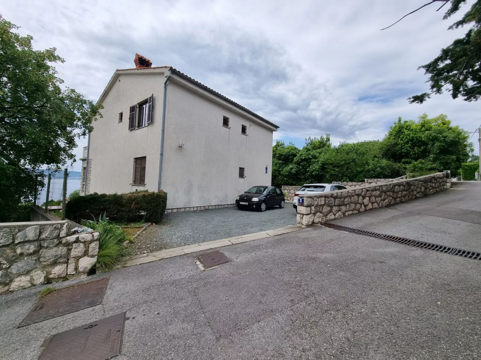 Wohnung mit Balkon mit Meerblick-Draußen