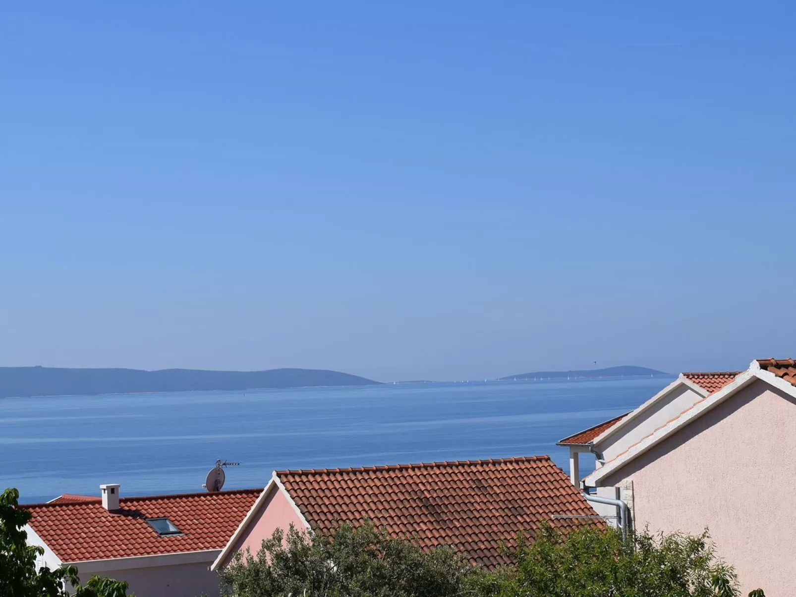 Charmante Villa Layla mit Meerblick und Pool-Draußen