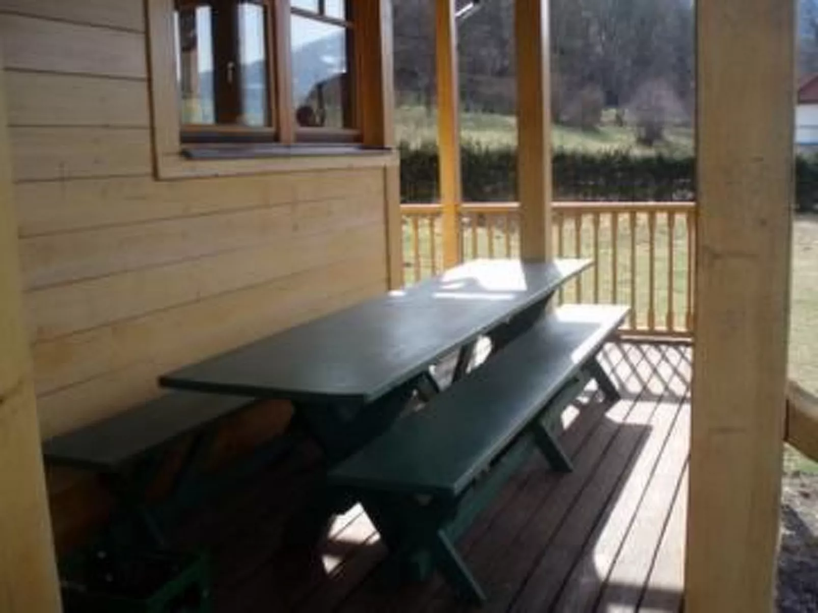 Komfortables Vollholzhaus in Fischertratten-Outside