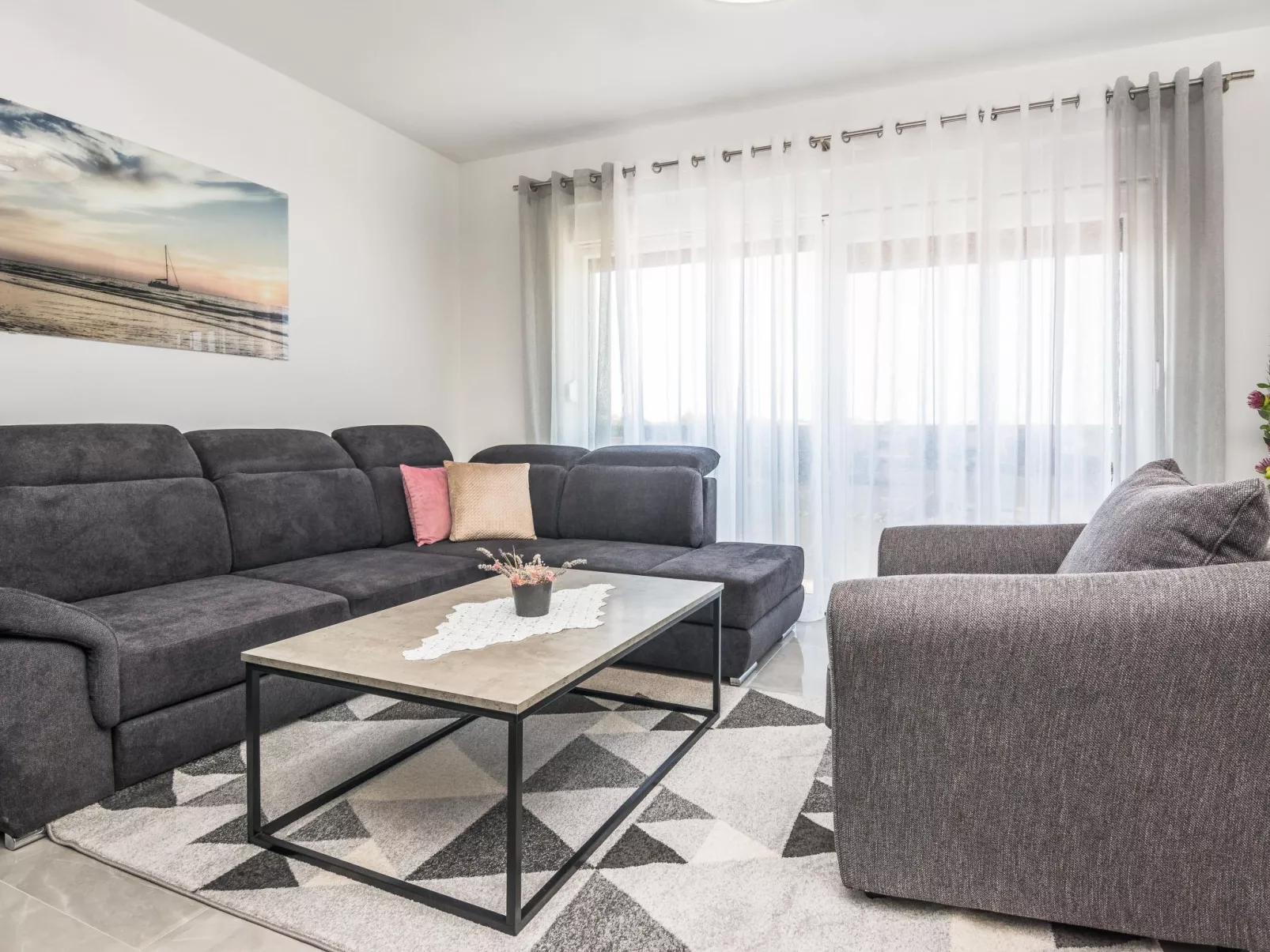 Wohnung mit Meerblick Glamour Vir - Agentur TA Leut-Dedans