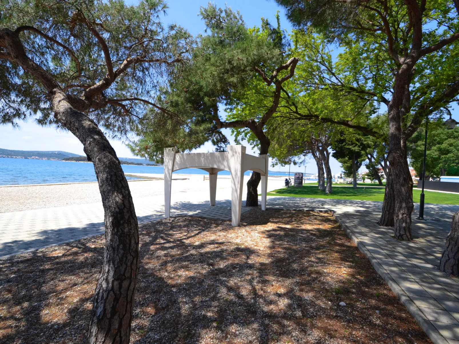 Wohnung "Blažević 04" direkt am Strand-Area
