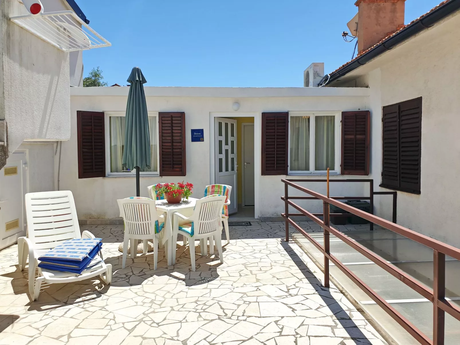 Apartment Devcic-Draußen