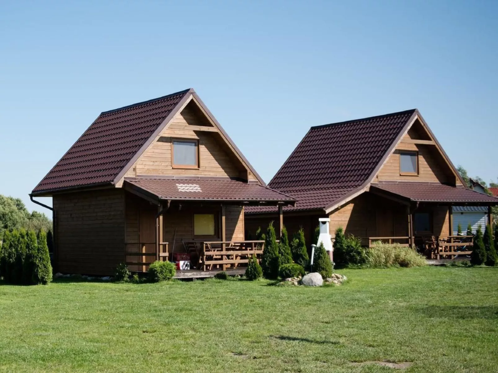 Gartenhaus mit Kamin-Dehors