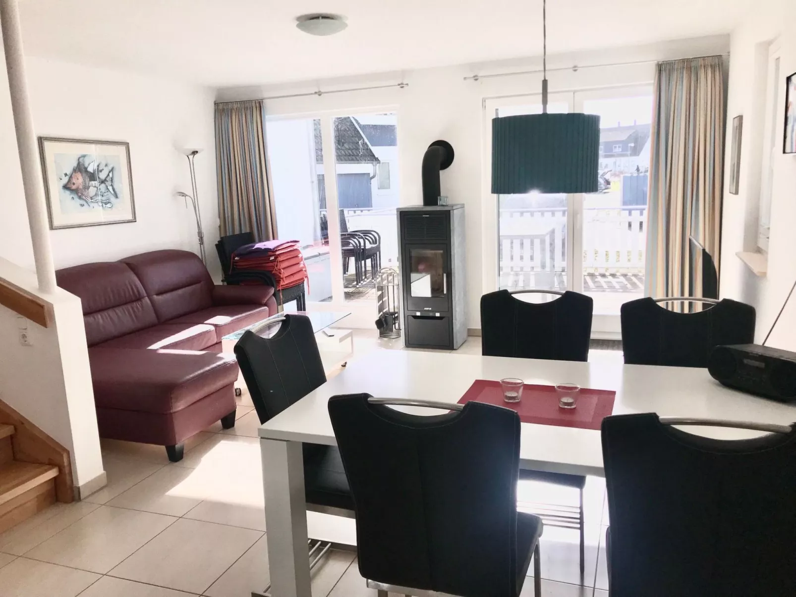 Strandhaus LEE Sauna Kamin Wlan-Dedans