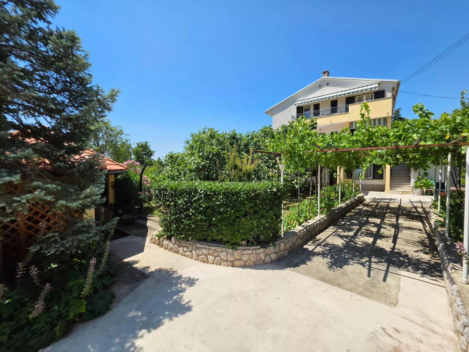 Wohnung für 8 Personen, 150m vom Strand entfernt-Dehors