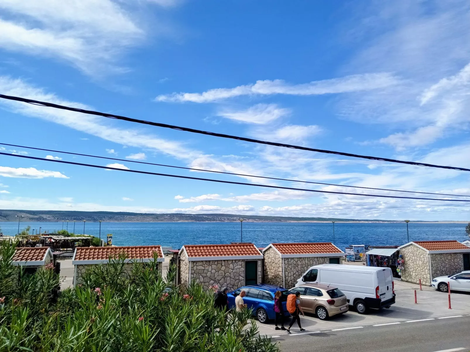 Wohnung in Starigrad mit schönem Meerblick-Dehors